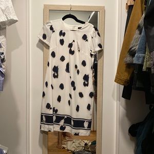 Banana Republic polka dot shift dress size 4